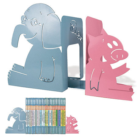 Elephant & Piggie Bookends – The Eric Carle Museum of Picture Book Art