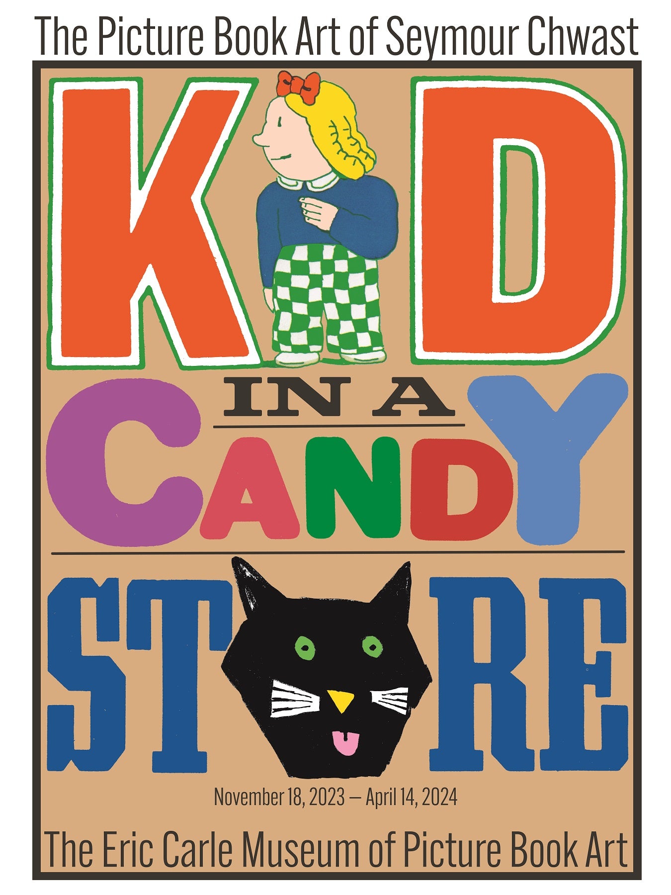 Seymour Chwast Exhibition Poster – The Eric Carle Museum of