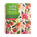 Artful Notes Reverse Coloring Notebook (Wildscapes)