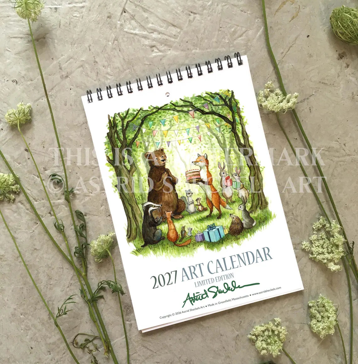 Astrid Sheckels 2027 Calendar (Small)