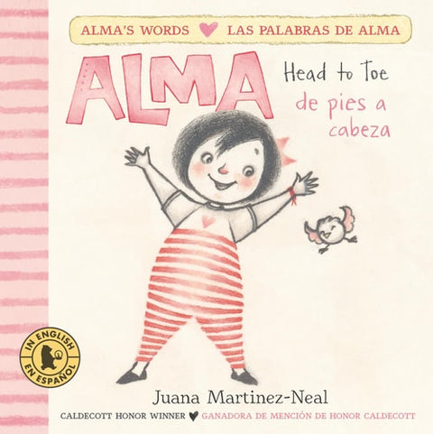 Alma, Head to Toe/Alma de pies a cabeza (Bilingual Board Book)
