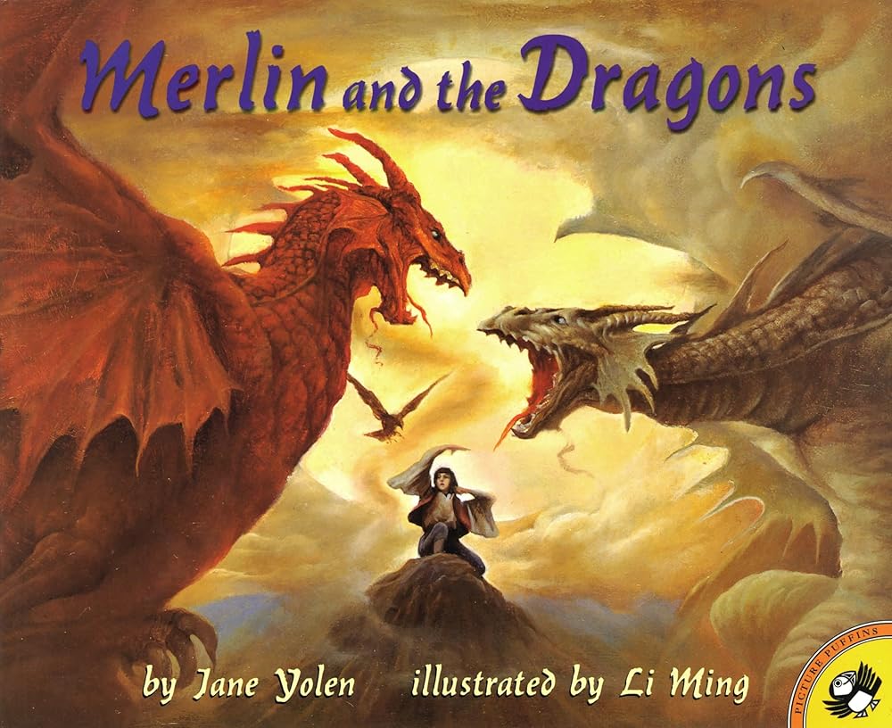 Merlin and the Dragons (Picture Puffin Books) cover image