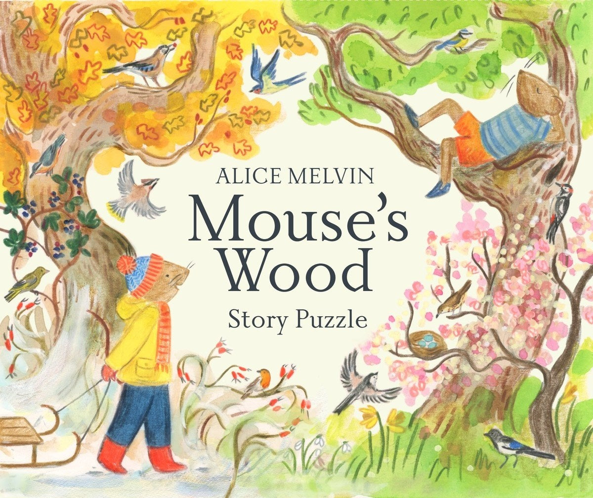 Mouse's Wood Story Puzzle