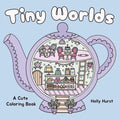 Tiny Worlds Cute Coloring Book (Cozy Coloring) cover image