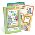 Time to Read! With Elephant & Piggie: 50 Bookplate Stickers (Mo Willems Bookplate Sets) cover image