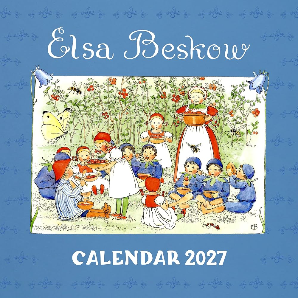 Elsa Beskow Calendar 2027: 2027 cover image