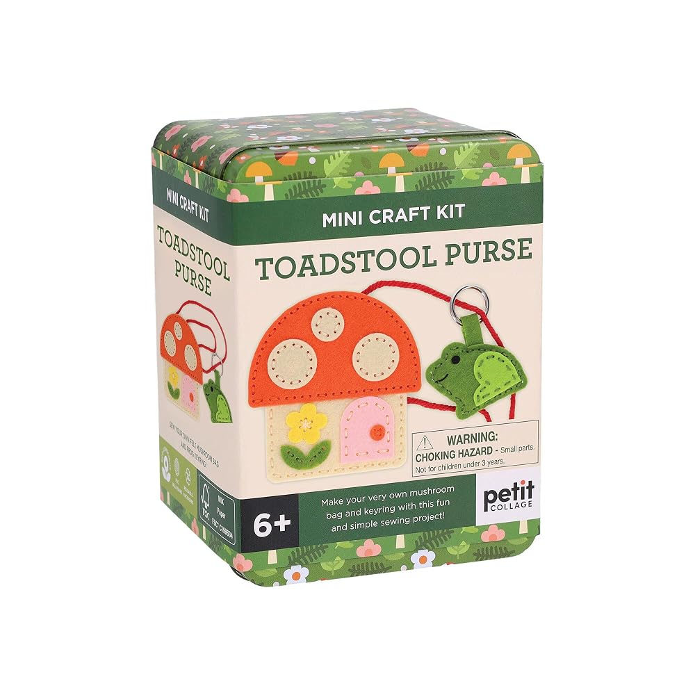 Mini Craft Kit: Toadstool Purse cover image