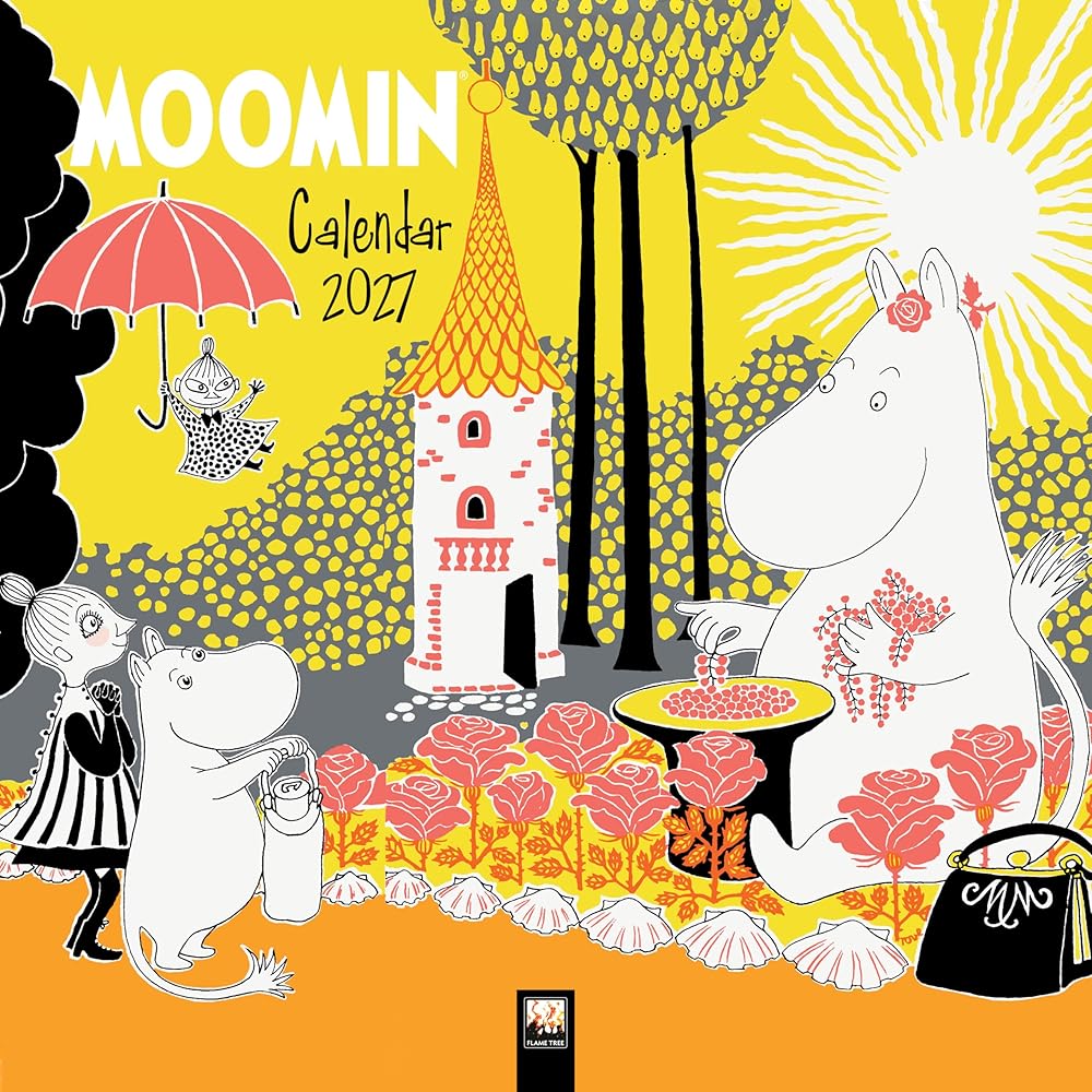 Moomin Wall Calendar 2027 (Art Calendar) cover image