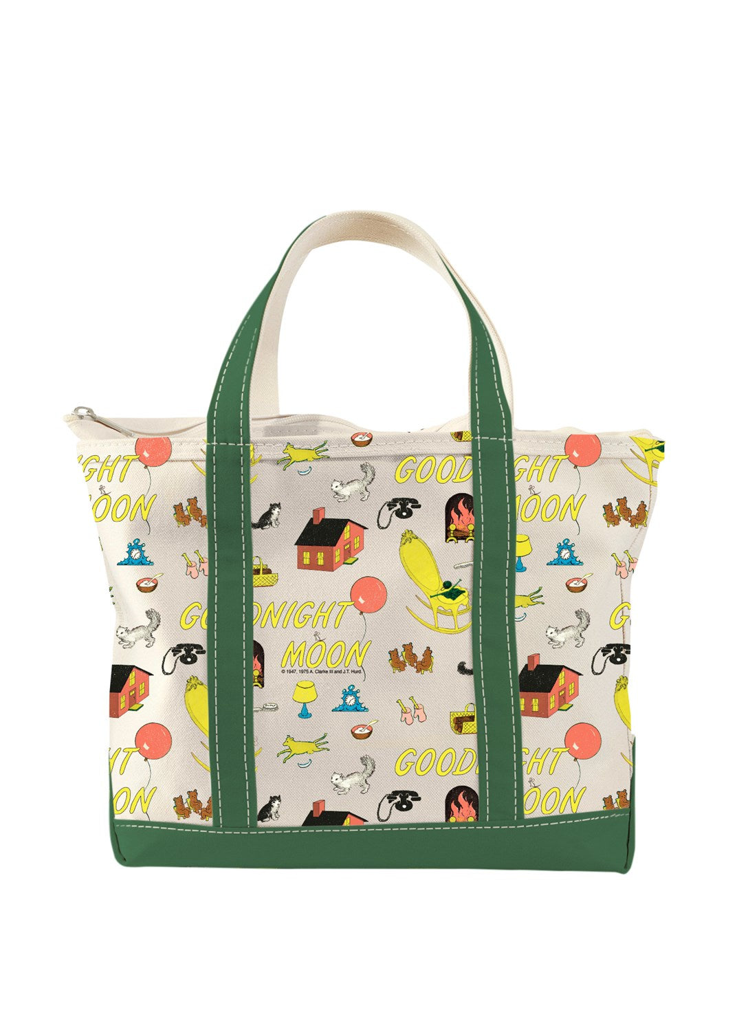 Goodnight Moon Zipper Tote Bag