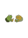 Frog & Toad Enamel Pin Set
