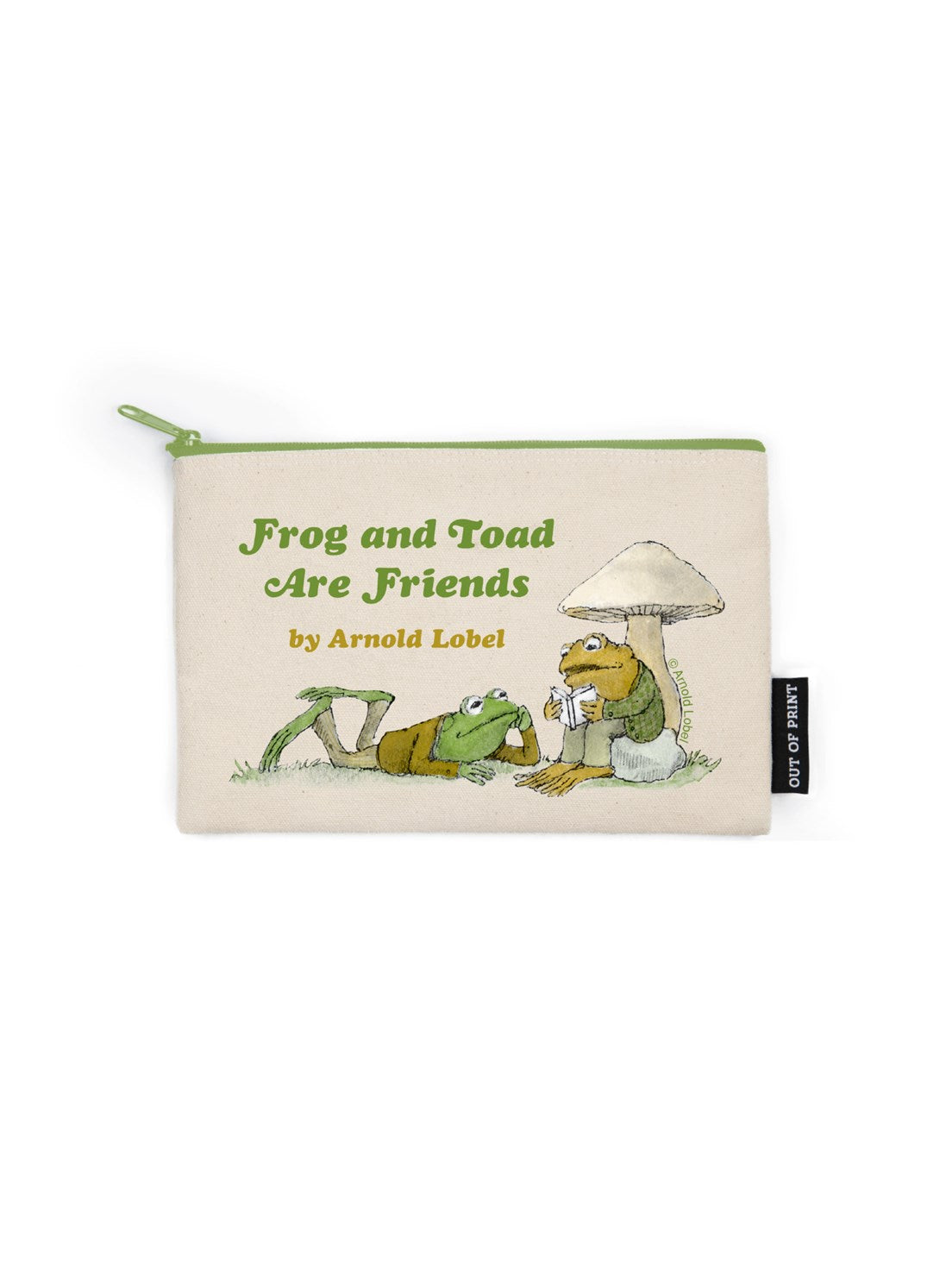 Frog & Toad Zipper Pouch