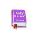 Pronoun Book Pin - Any Pronouns