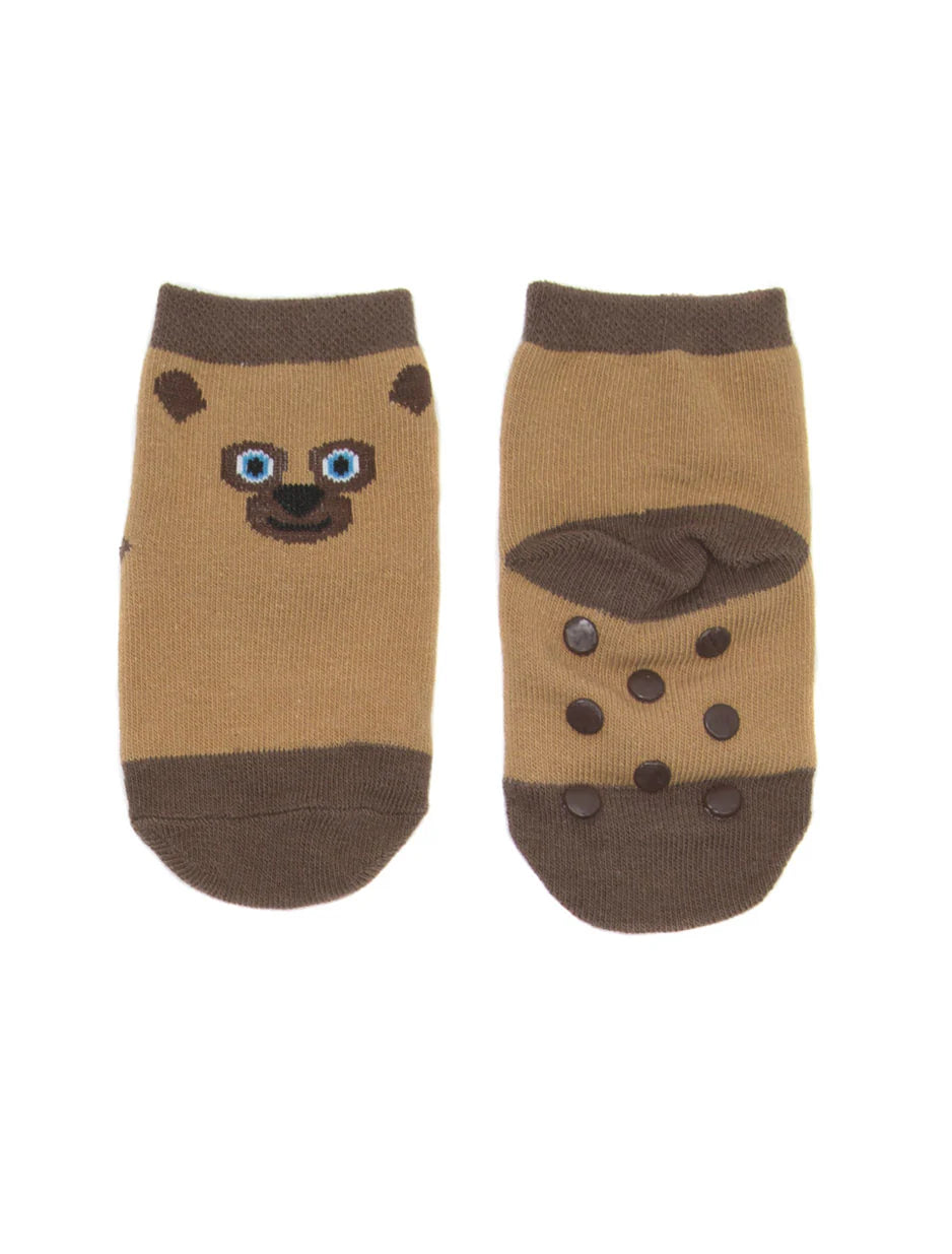 Brown Bear Youth Socks 2T-3T