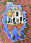Baba Yaga Cottage Sticker