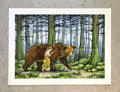 Astrid Sheckels Print - Girl and the Bear