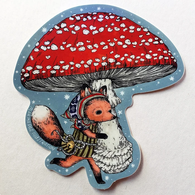 Sticker-Big Mushroom