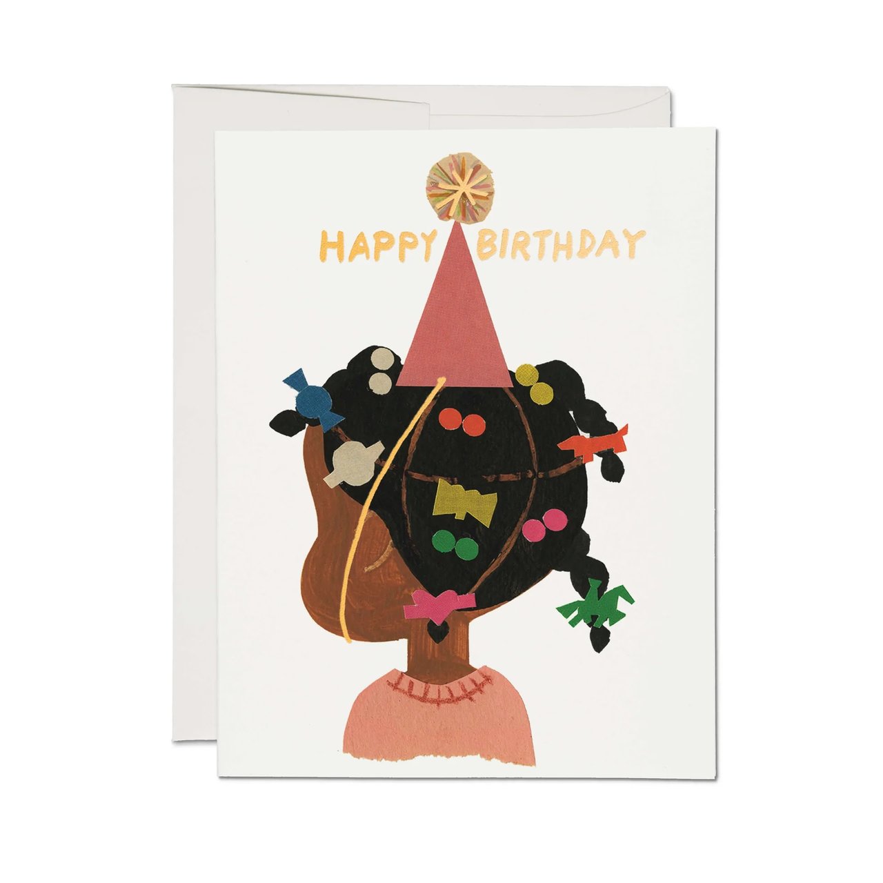 Card-Birthday Barrettes