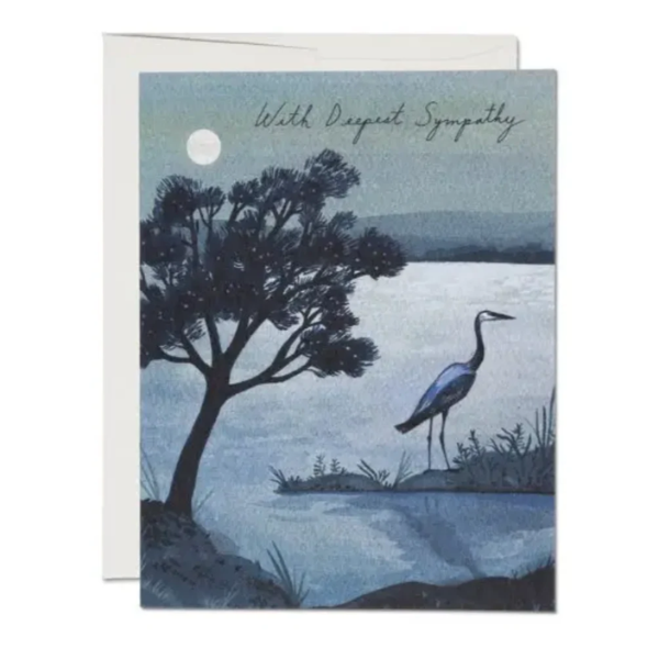 Card-Blue Heron