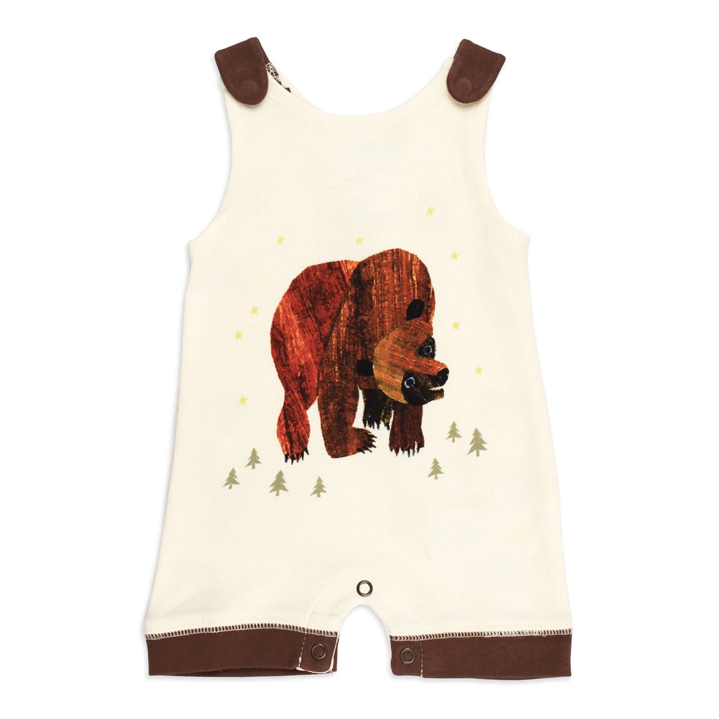 Brown Bear Organic Sleeveless Romper