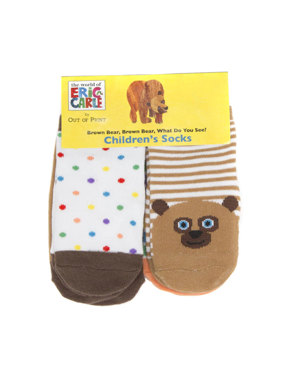 Brown Bear Youth Socks 2T-3T