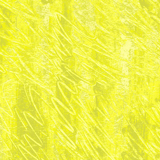 Fabric-Citrus Yellow Brushstroke DISC