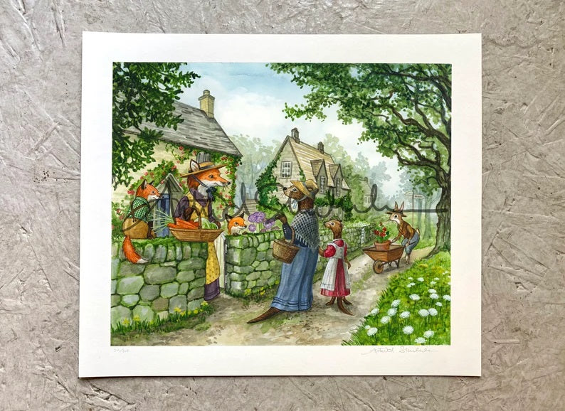 Astrid Sheckels Print - Country Lane
