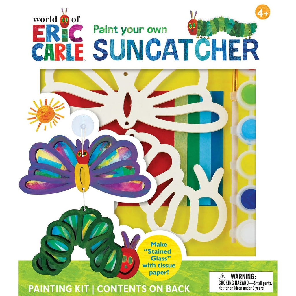 Eric Carle Wood Suncatcher Paint Kit