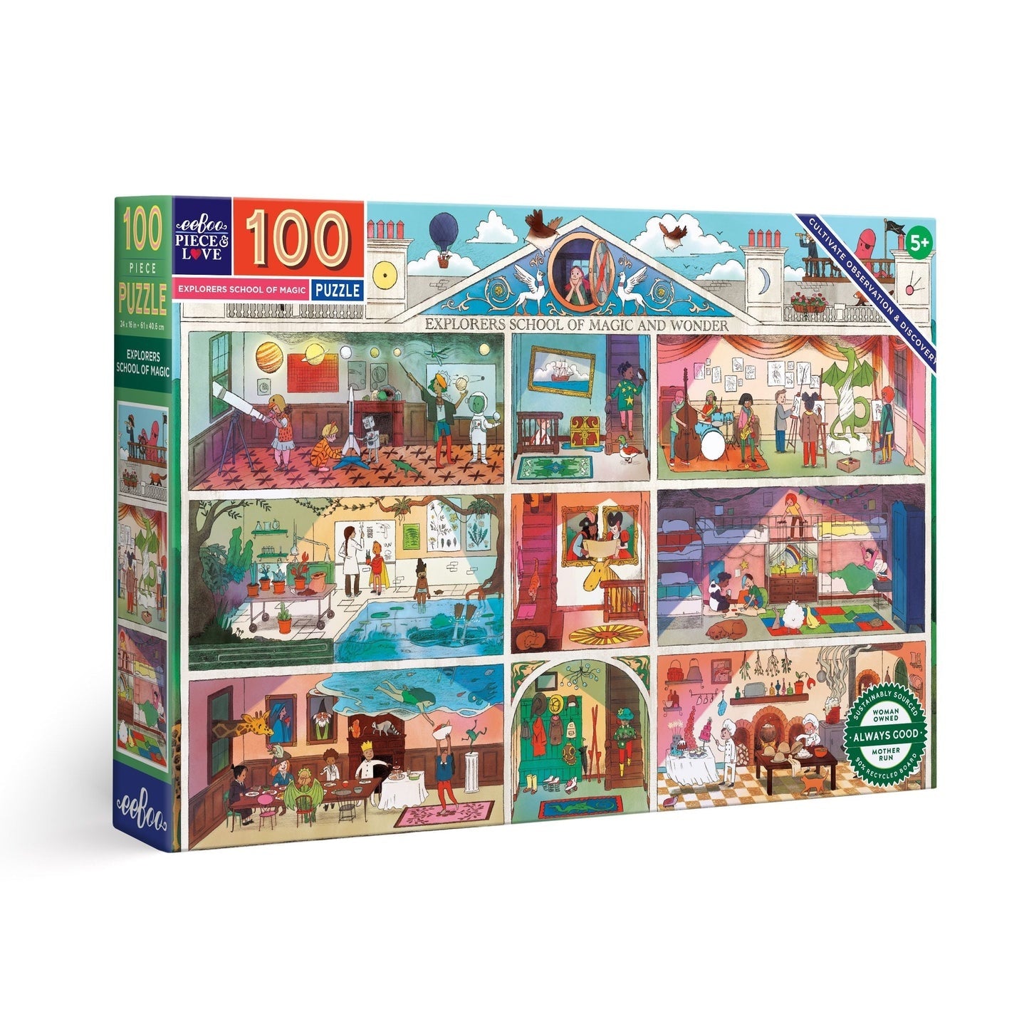 Puzzle-Explorers School of Magic 100 pc