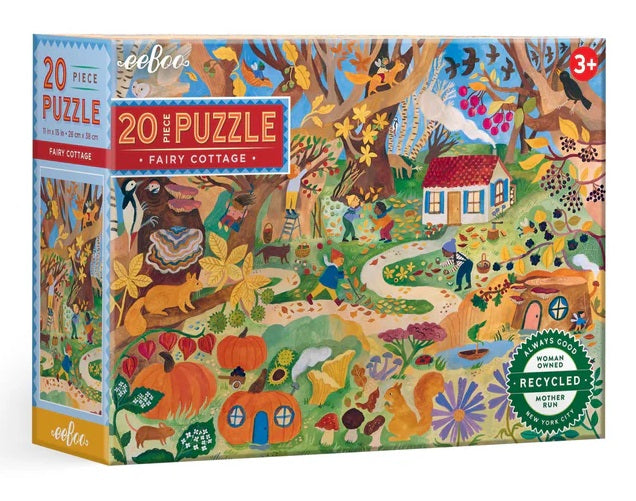 Fairy Cottage 20-Piece Puzzle – The Eric Carle Museum of Picture