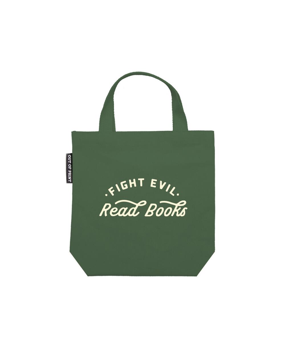 Fight Evil Read Books Mini Tote Bag