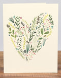 Card-Floral Heart