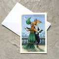 Astrid Sheckels Mini Card - Foxtrot by Moonlight