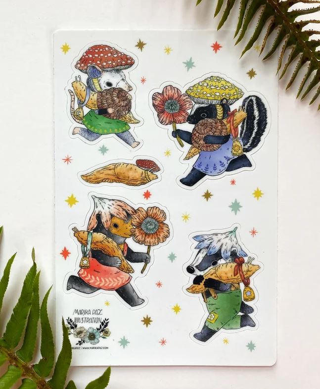 Sticker-Friends of Slugs