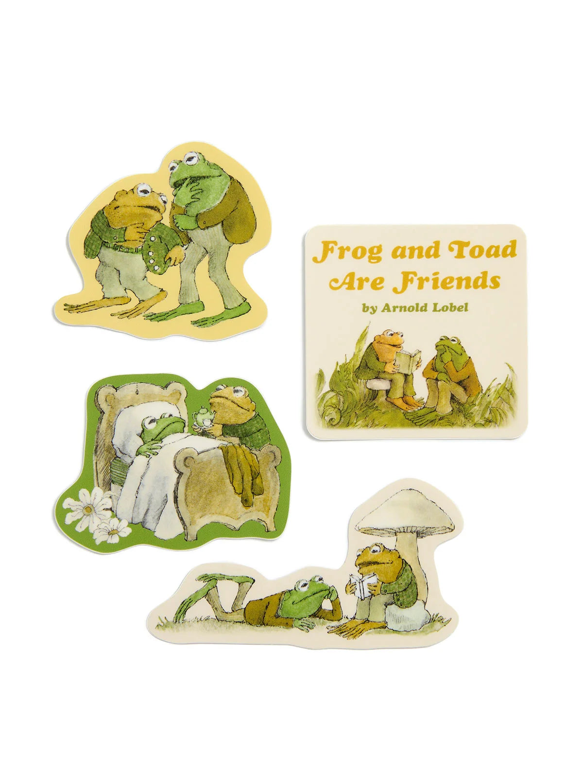 Frog & Toad Sticker Set