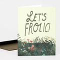 Card-Let's Frolic