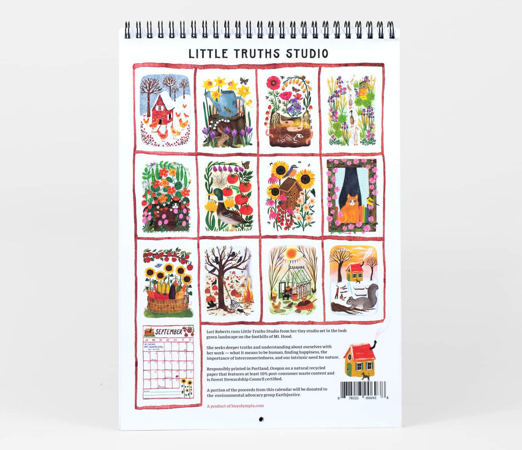 Garden Dreams 2027 Wall Calendar