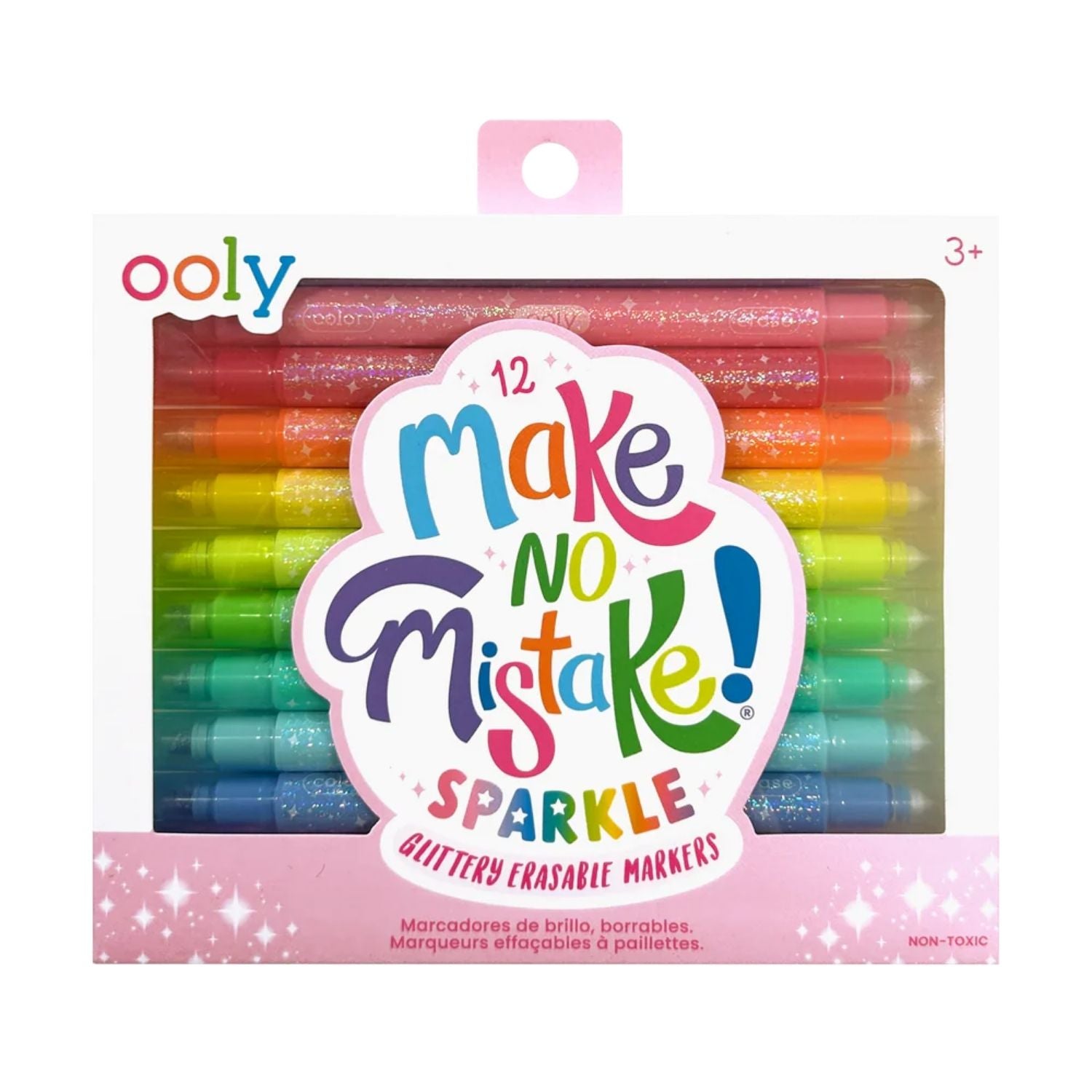 Make No Mistake Glittery Eraserable Markers