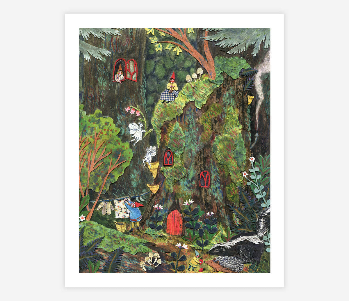 Phoebe Wahl Print - Gnome Home