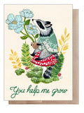 Card-You Help Me Grow