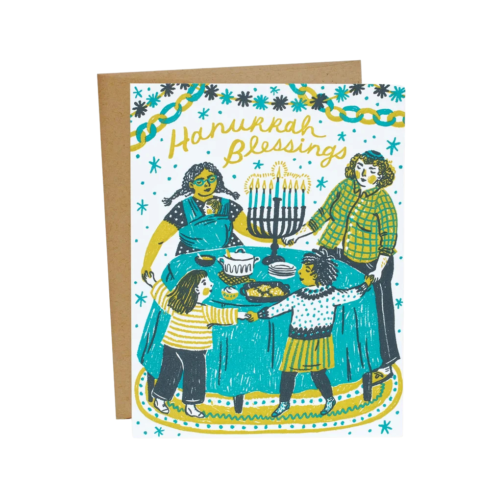 Hanukkah Blessings Card