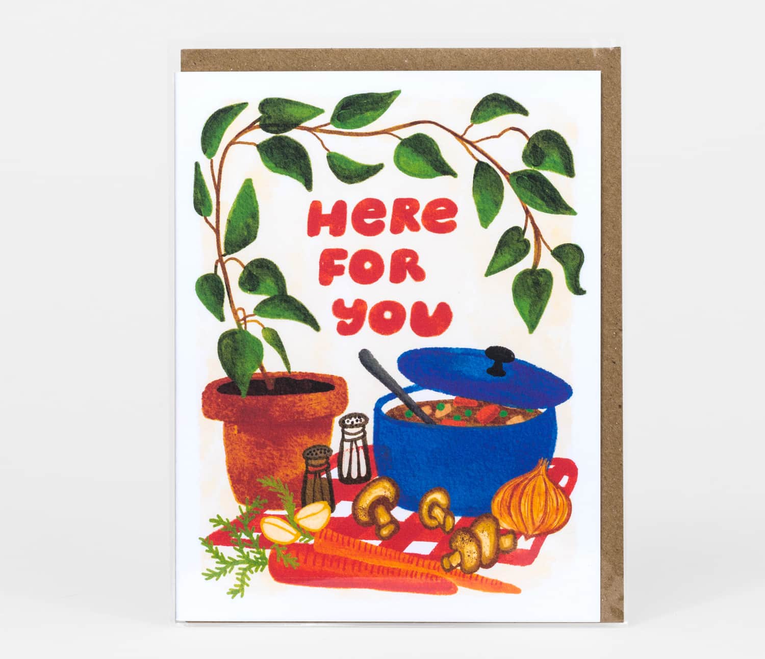 Here For You Card