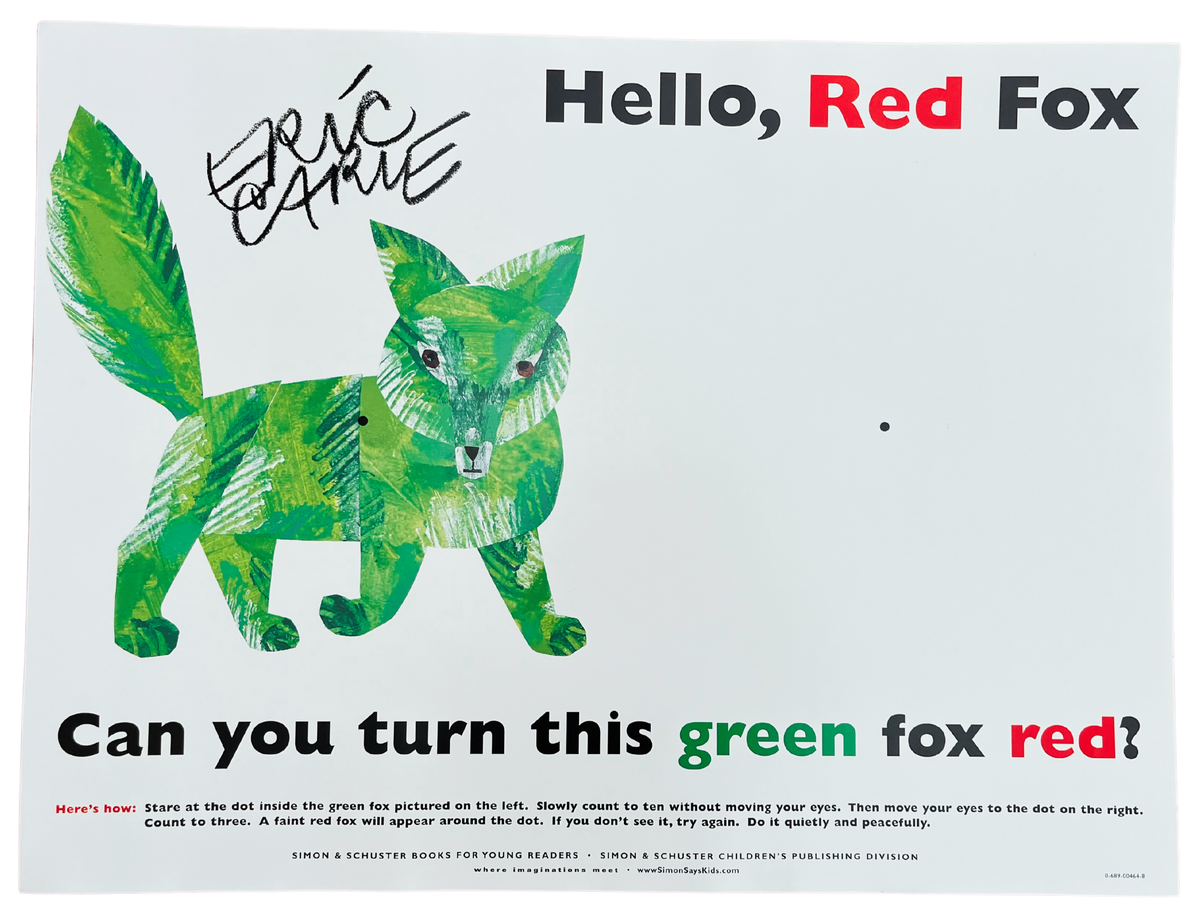 Hello Red Fox Poster