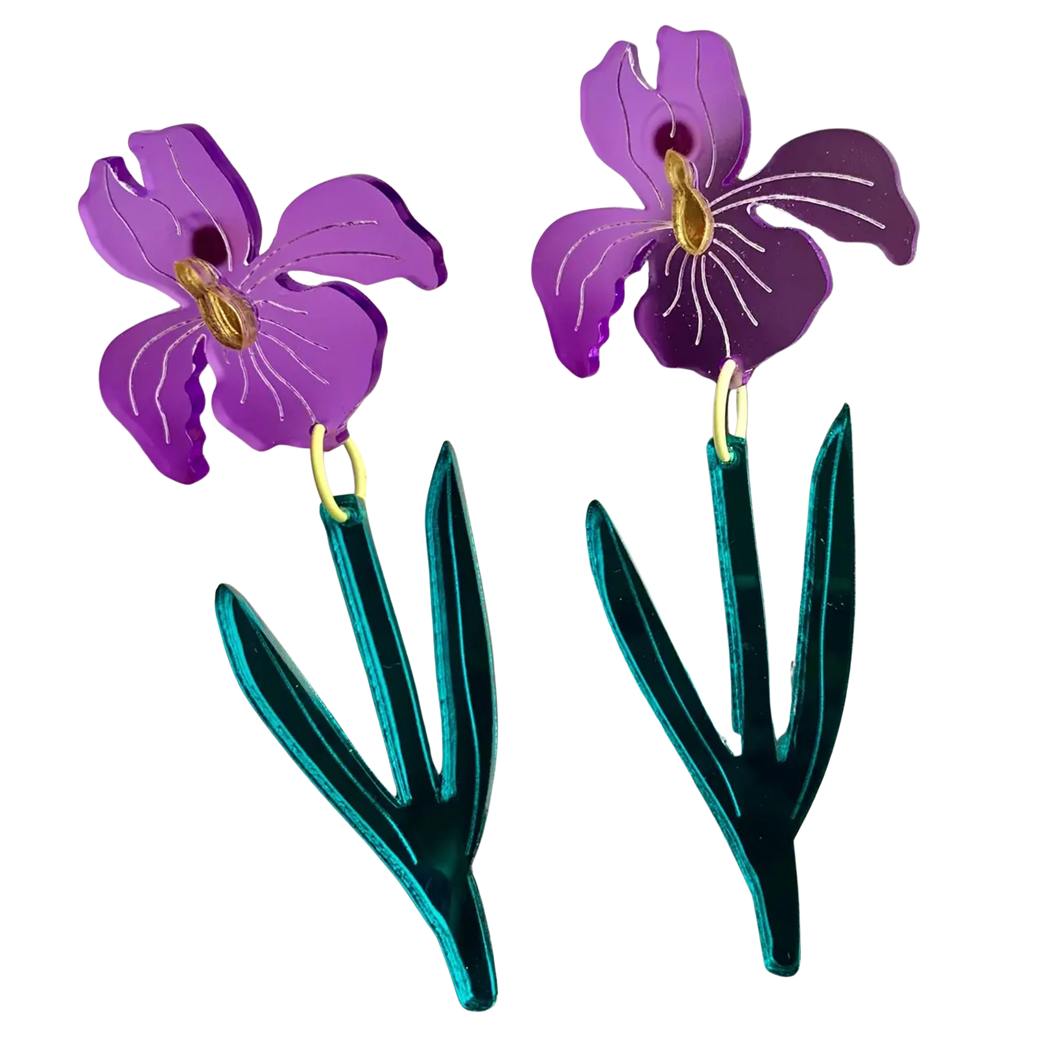 Iris Earrings – The Eric Carle Museum of Picture Book Art