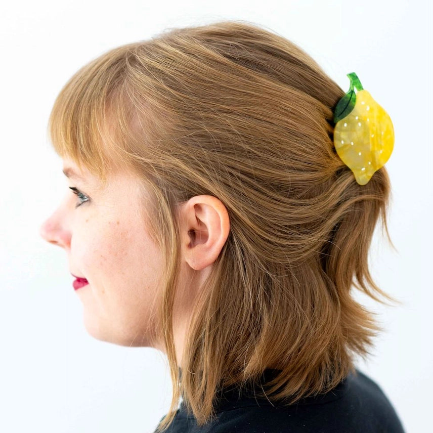 Lemon Medium Hair Clip