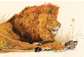 Jerry Pinkney Postcard - Lion and the Mouse