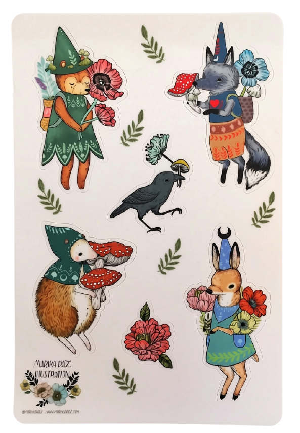 Little Mage Sticker Sheet