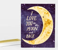 Card-I Love You to the Moon and Back