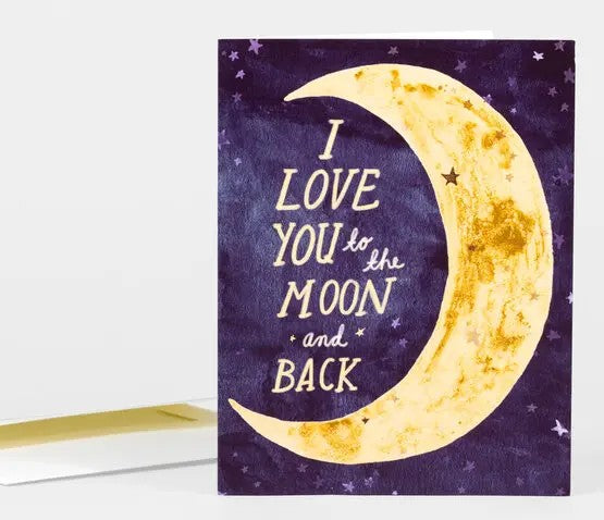 Card-I Love You to the Moon and Back