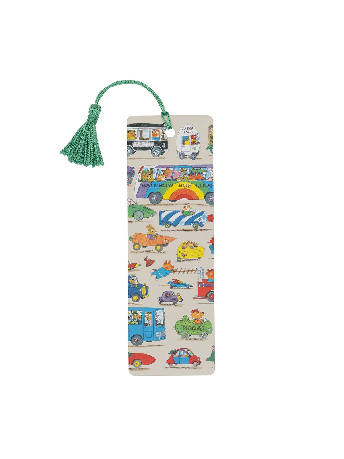 Cars Trucks Things That Go Tassel Bookmark