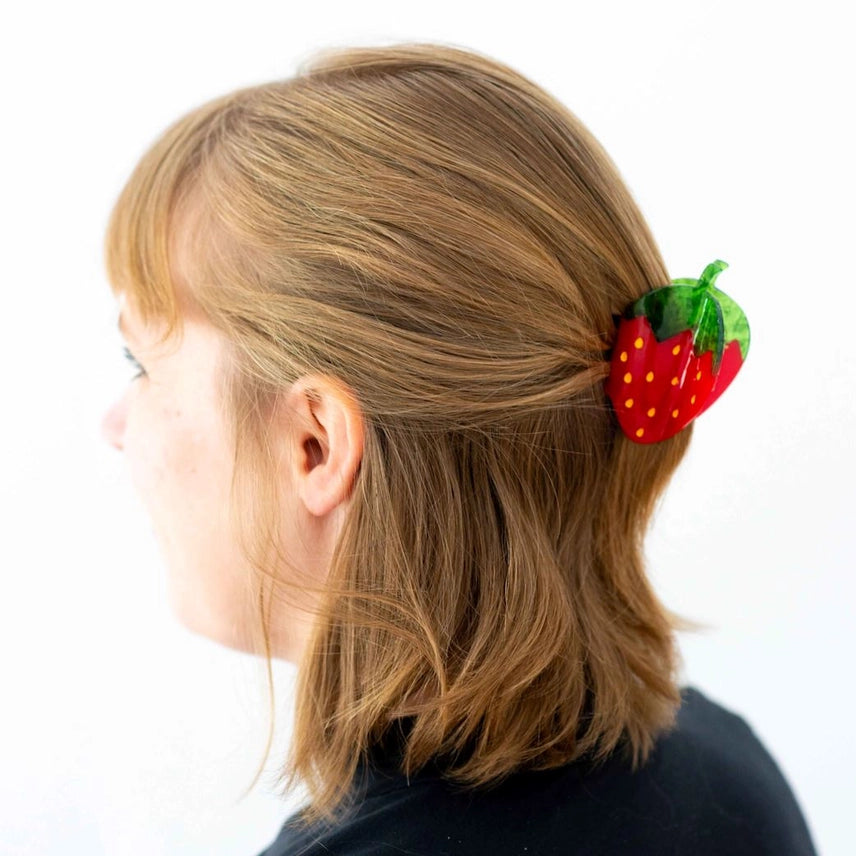 Strawberry Medium Hair Clip